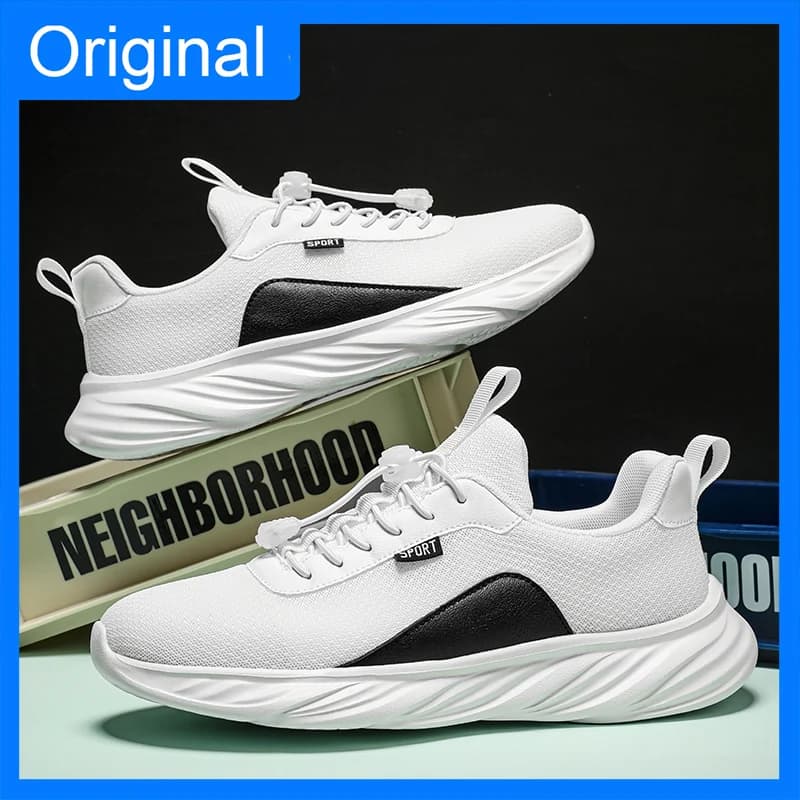Men's Sport Shoes Spring 2026: Breathable, Lightweight, Soft Sole, for Race and Tennis, Comfortable and Versatile