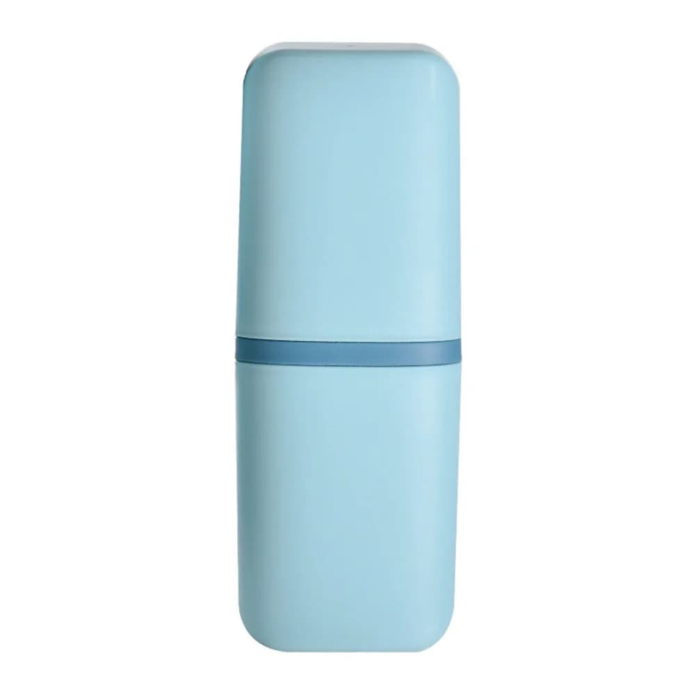 Porta Spazzolino e Dentifricio da Viaggio 20.5*7.5cm, Custodia Leggera e Pratica per Campeggio