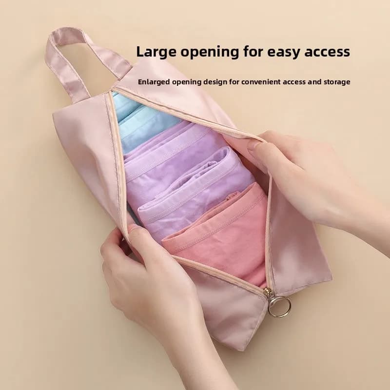 Travel Cosmetic Underwear Socks Storage Bag Handheld Clothes Miscellaneous Items Sub-Bag Storage Organizer Handbag