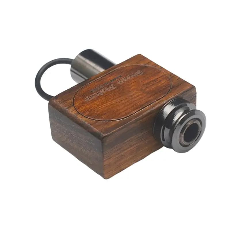 Trasduttore Pickup Clip-On per Chitarra Acustica Classica con Custodia in Legno e Jack da 6,35 mm per Ukulele, Kalimba, Mandolino