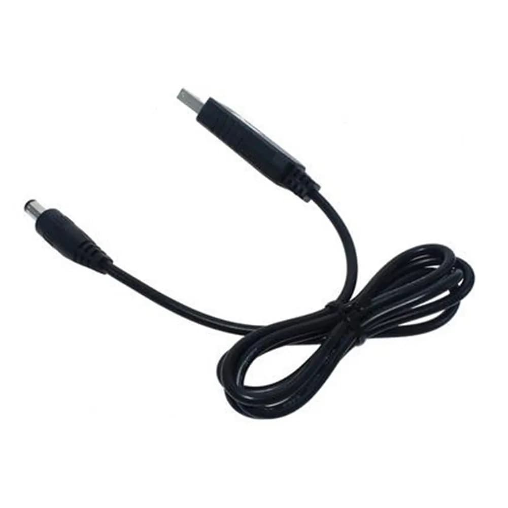 DC 5V Input USB to 9V 12V Output Boost Cable Converter 5 5x2 1mm Connector for Power Bank Router Car and Small USB Device Power