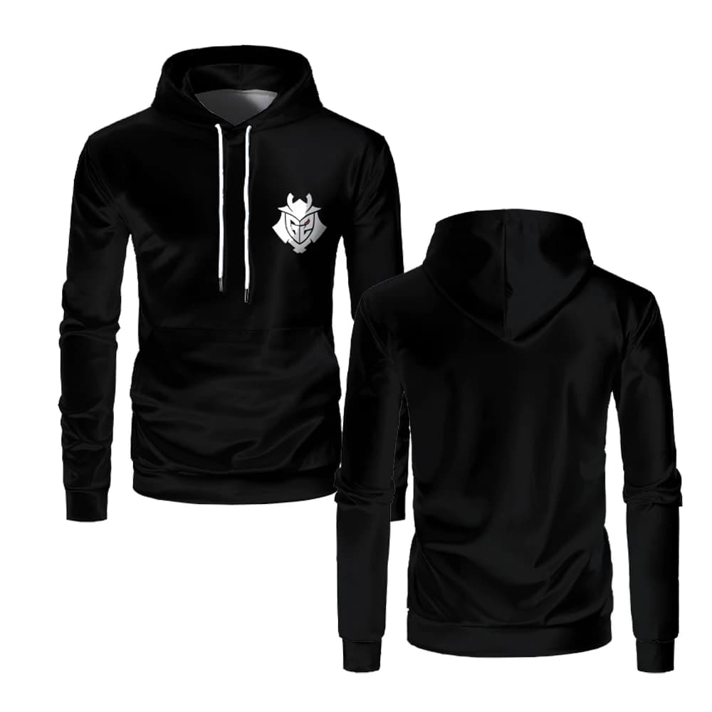 G2 Esports Jersey Mens felpa con cappuccio CS GO Dota2 LOL Team Games Contest Uniform Sports Fashion oversize Boys Fans Pullover felpe
