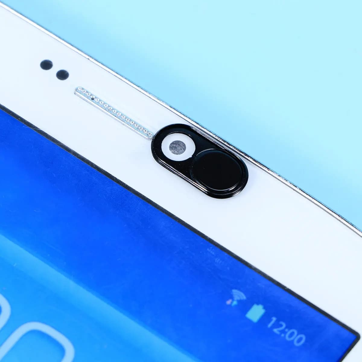 Copri Webcam Scorrevole per PC, Laptop, Desktop, Tablet, Smartphone, Copertura Privacy Ultra Sottile, Materiale ABS Resistente al Calore, Sicurezza Garantita per la Webcam
