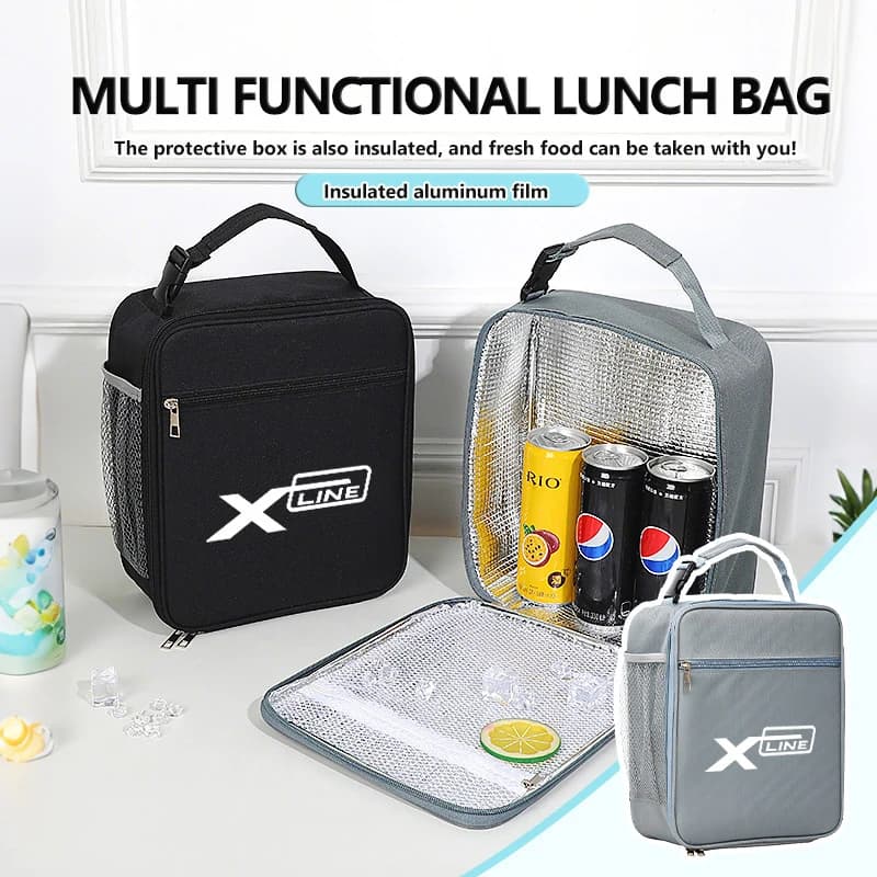 For KIA Car Thermal Insulation Lunch Bag Multi-layer Food Container Xline Sportage Picanto Soul Rio