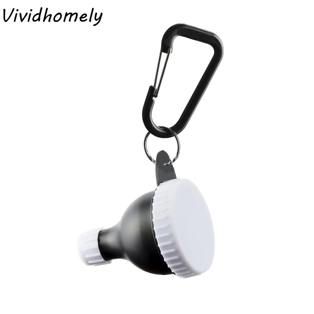 15g/50ml Protein Powder Bottle Leak Proof with Carabiner Medicine Box Reinforced Cap with Keychain Protein Powder Container