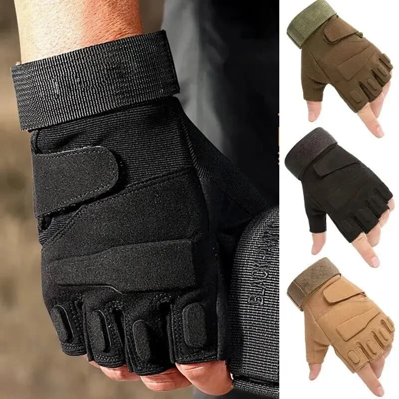 Tactical Gloves Outdoor Gloves Sports Gloves Half finger Man Women's Fighting Shooting Fitness Gloves without fingers
