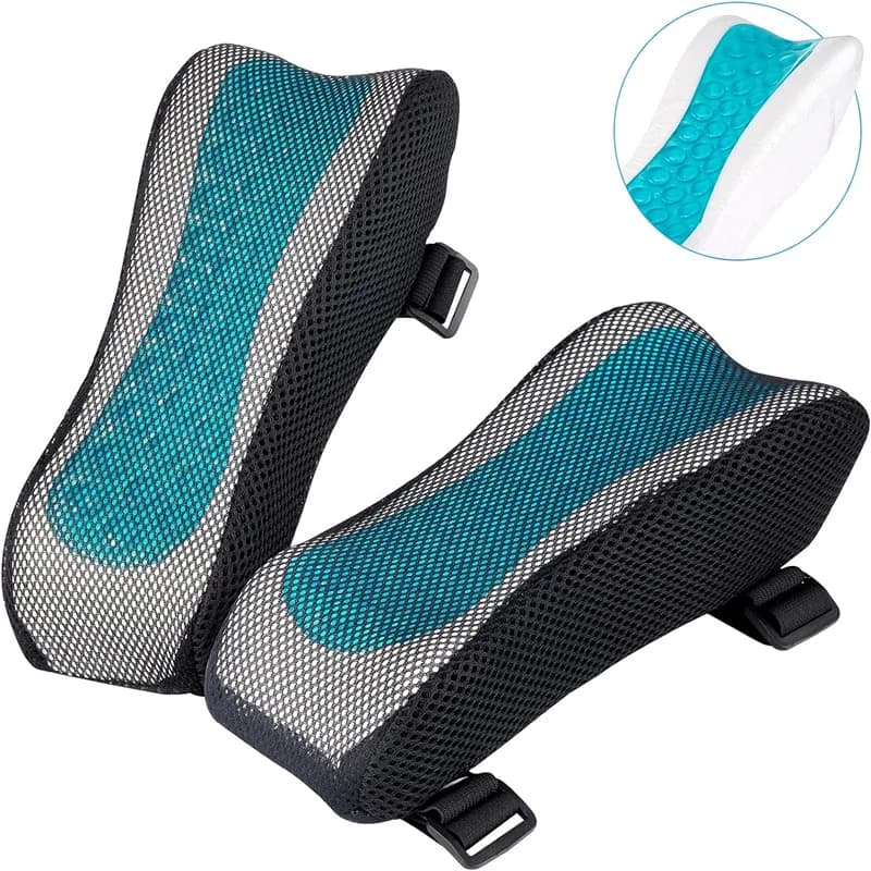 Cuscino per bracciolo per sedia da gioco da ufficio Cuscino per gomito Cuscino di supporto confortevole Cuscino per divano interno in memory foam per tappetino per bracciolo domestico
