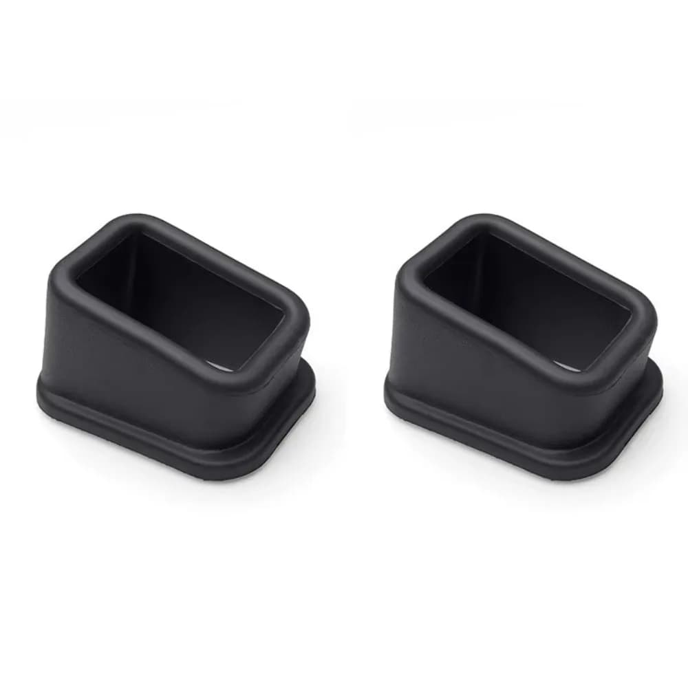 2PCS EVA Seat Belt Buckle Holder Anti-Scratch Anti-Slip Seat Belt Protection Cover Full-Wrapped Seat Belt Slot Fixer
