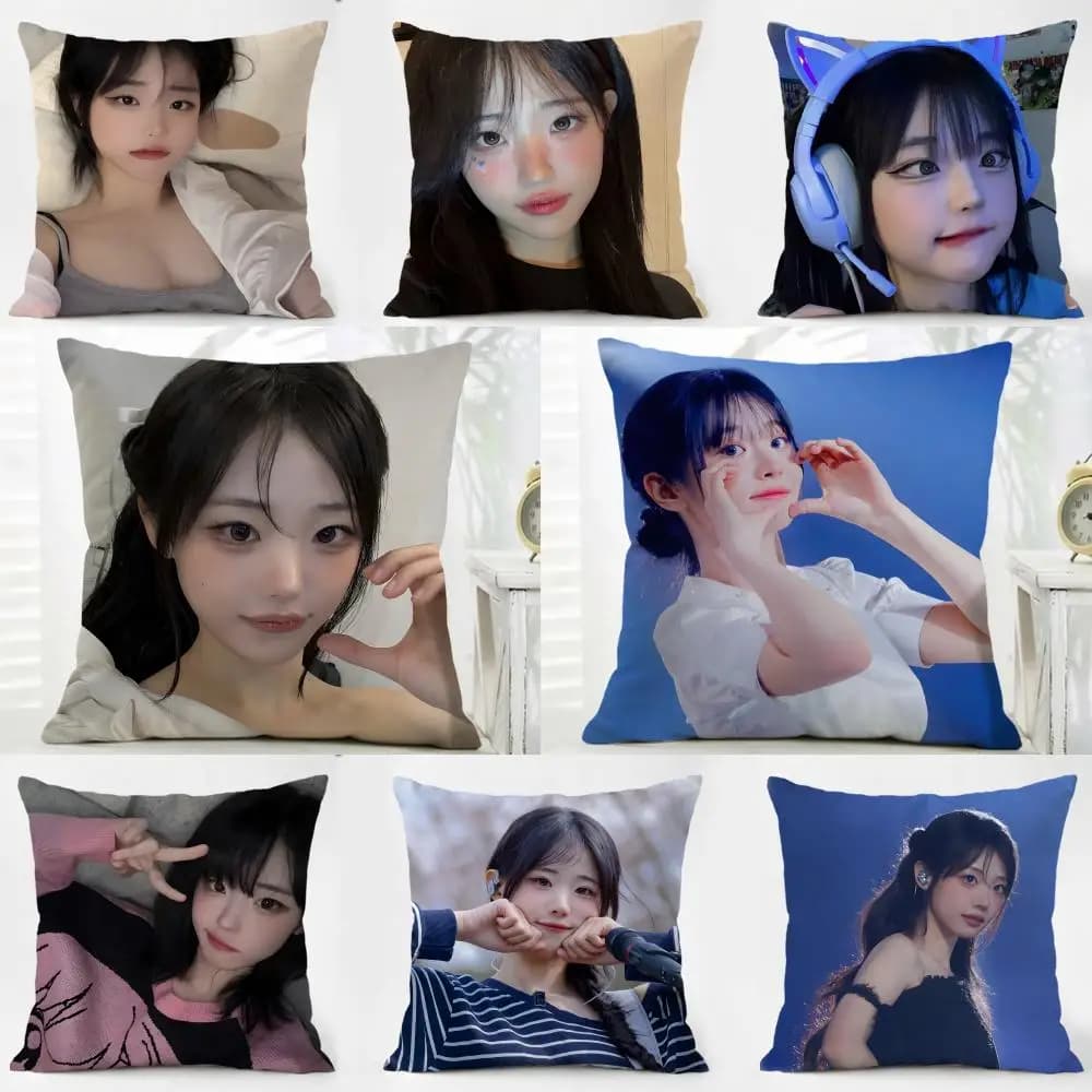 idol trendy H-Hina Cushion Cover Iceland Washable Linen comfort for Daily Sofa Bed Home Room Decor