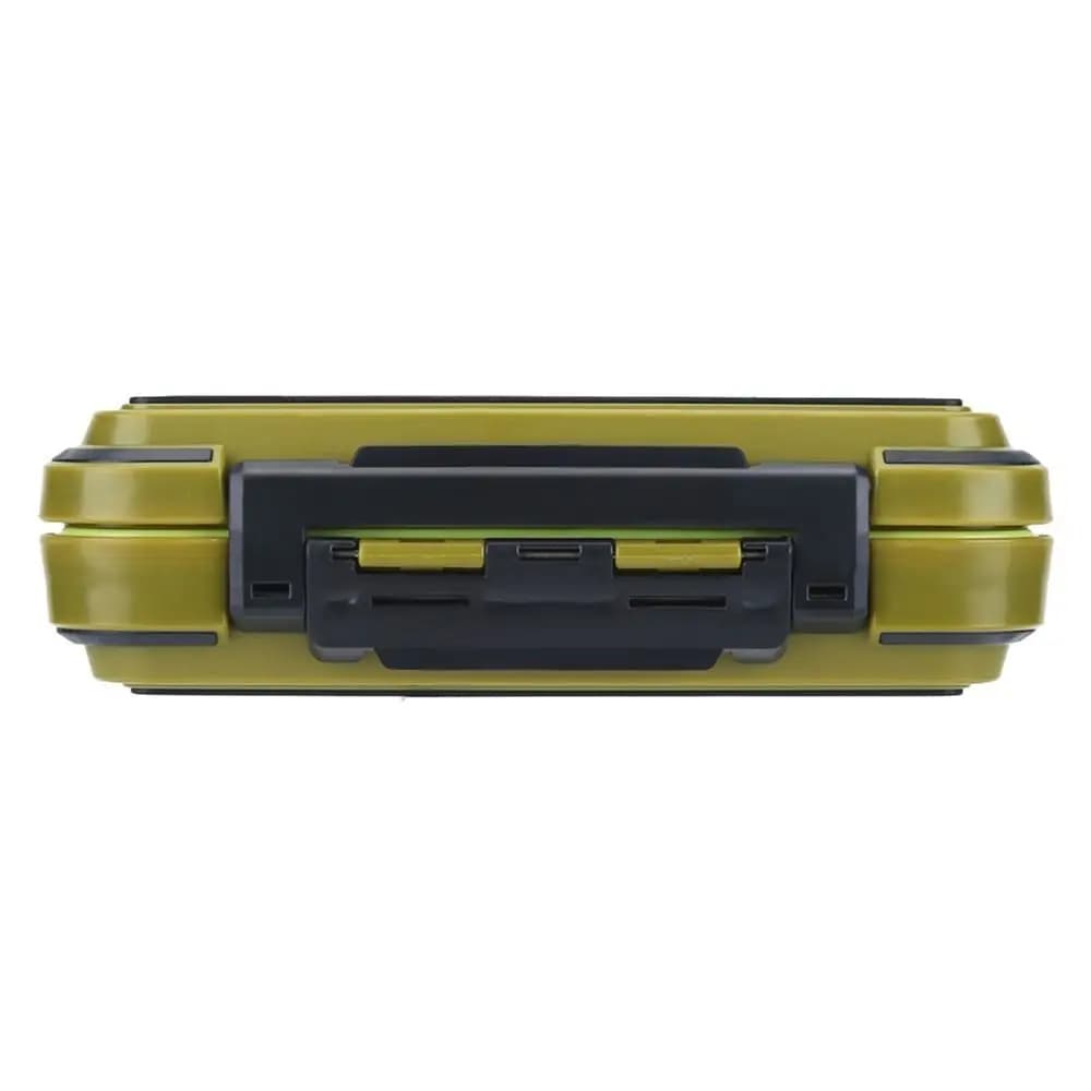 Waterproof Fishing Tackle Box 24 Slots ABS Fishing Storage Box Two Colors Adjustable Dividers Fishing Gear Box Bait Storage