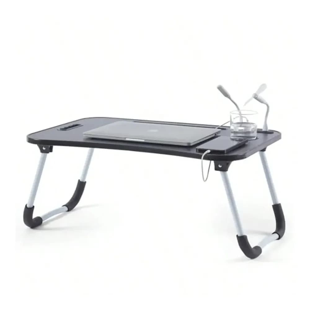 Tavolino da letto regolabile per laptop, scrivania portatile con gambe pieghevoli, tavolino da lettura per divano, pavimento, grande