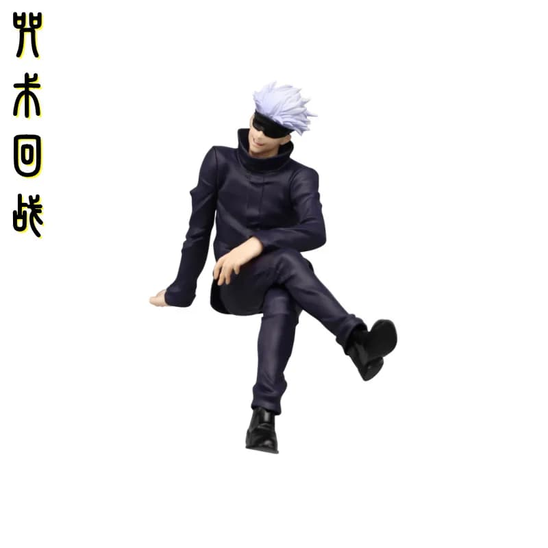 Statua da Collezione Gojo Satoru (Jujutsu Kaisen) in PVC, 13 cm, Modello Anime Giapponese, Action Figure, Noodle Stopper, Regalo per Bambini