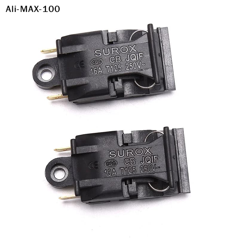 aA8 aHMA73-2pz Black 13A/16A 250V Electric kettle thermostat, Steam switch, Accessories and Kitchen Spare Parts