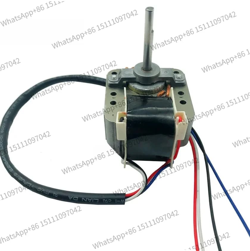 YJF-6125 Fan Motor Thickness 25MM Shaft Length 4CM Diameter 6MM 4 Wire 3 Gear Motor For Air Circulation Fan Air Fryer