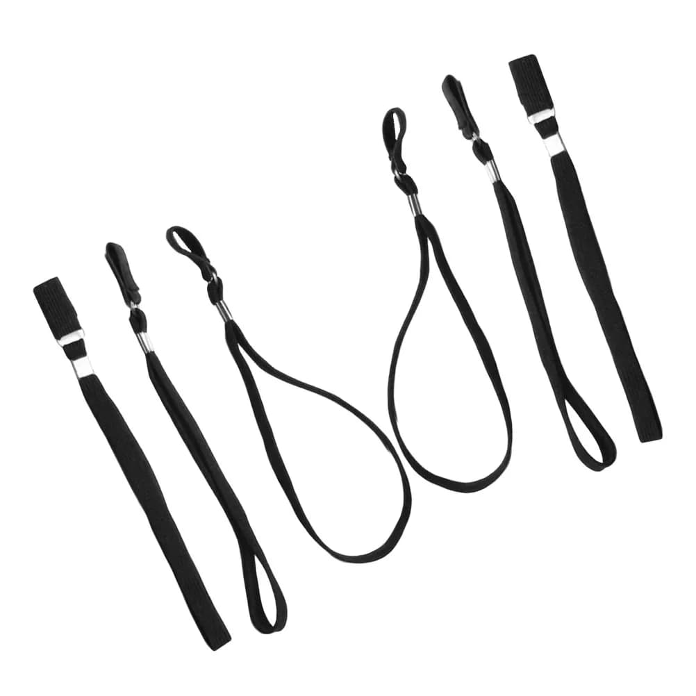 6 Pezzi Cordino di Sicurezza per Bastone da Trekking in Fibra Resistente, Supporto per Bastone da Escursionismo, Accessori per Arrampicata Outdoor