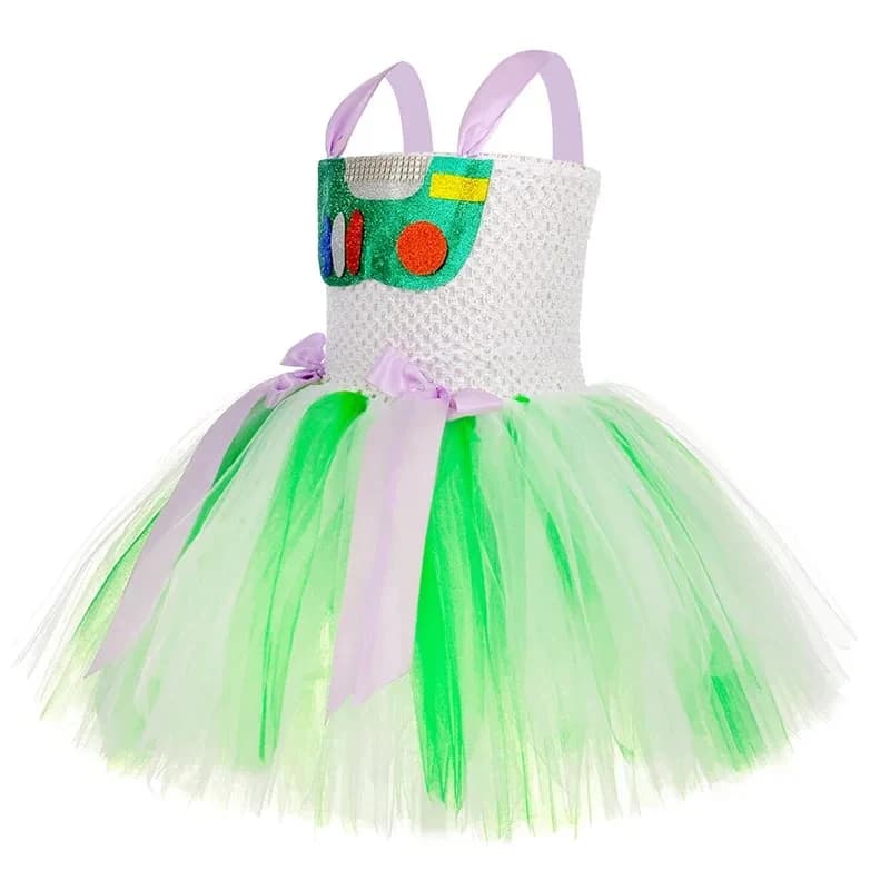 Costumi di Halloween per Cosplay ★ Vestito Tutu Foderato per Bambine, Abito di Natale per Compleanno, Abbigliamento a Tema Cartoni Animati ☆ Nuovo