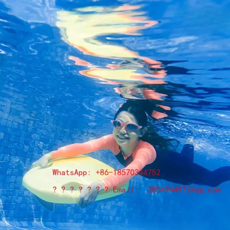 Tavola da Surf Elettrica, Scooter Subacqueo Portatile, Tavola Galleggiante per Snorkeling e Nuoto per Adulti e Bambini