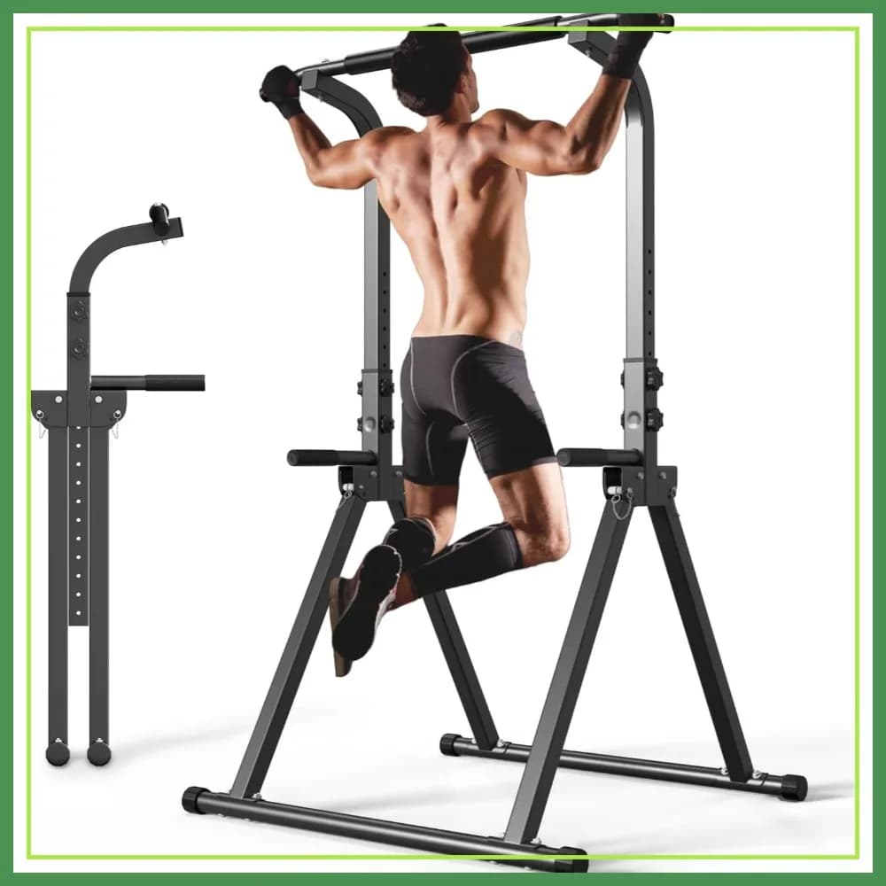 Barra per trazioni pieghevole autoportante multifunzione con elastici di assistenza, attrezzatura per allenamento della forza per palestra domestica
