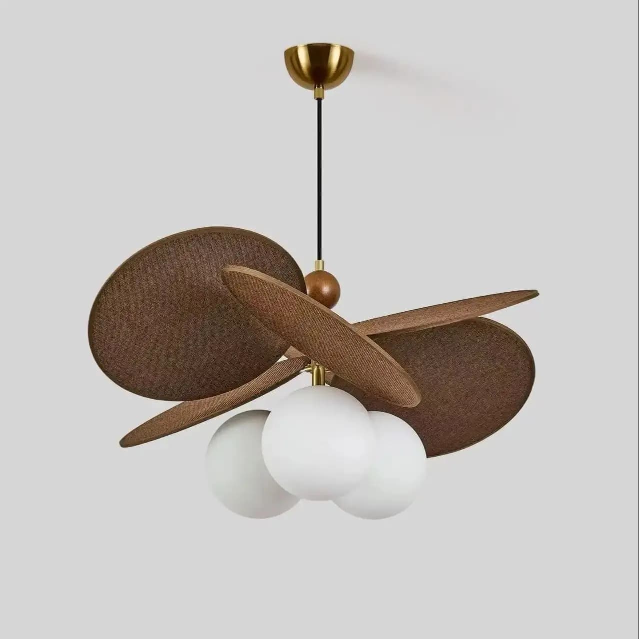 Lampada a Sospensione LED Retrò Giapponese, Lampadario per Soggiorno, Sala da Pranzo, Camera da Letto, Decorazioni per Interni