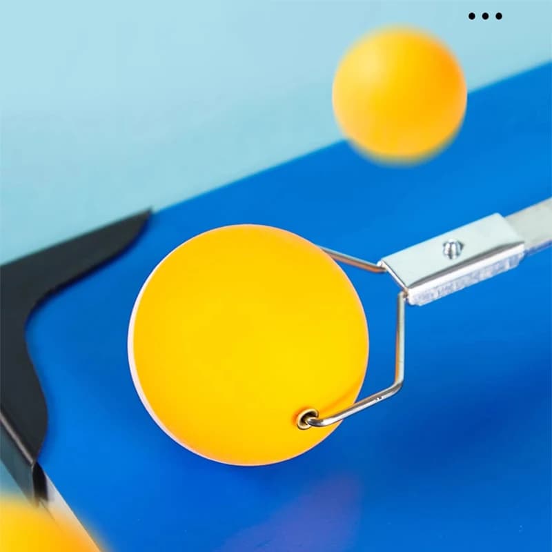 Pratica per allenatore di ping pong che tira la palla rotante per bambini Adulti Artefatto di autopratica per la casa