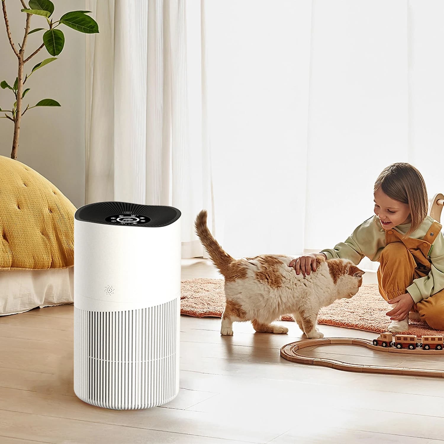 Best Pet Household Air Purifier Smart Room Home Pet Smart Portable Hepa Air Purifier Hepa Filter Home Filters