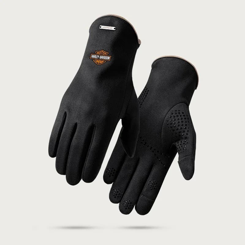 Winter Fishing Men Gloves Women Cycling Warm Anti Slip Outdoor Sports Touch Screen Gloves For Harley Davidson Motorcycle Styling