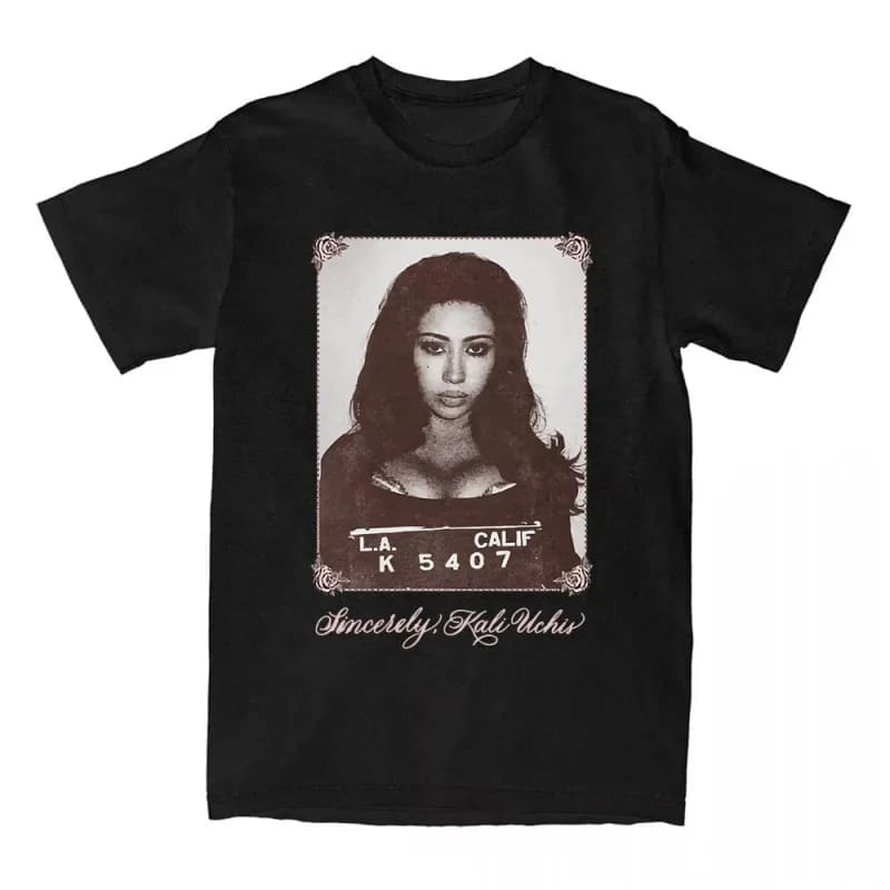 T-shirt essenziale primaverile Y2K 2026, stampa grafica su un solo lato, girocollo in cotone 100% manica corta casual
