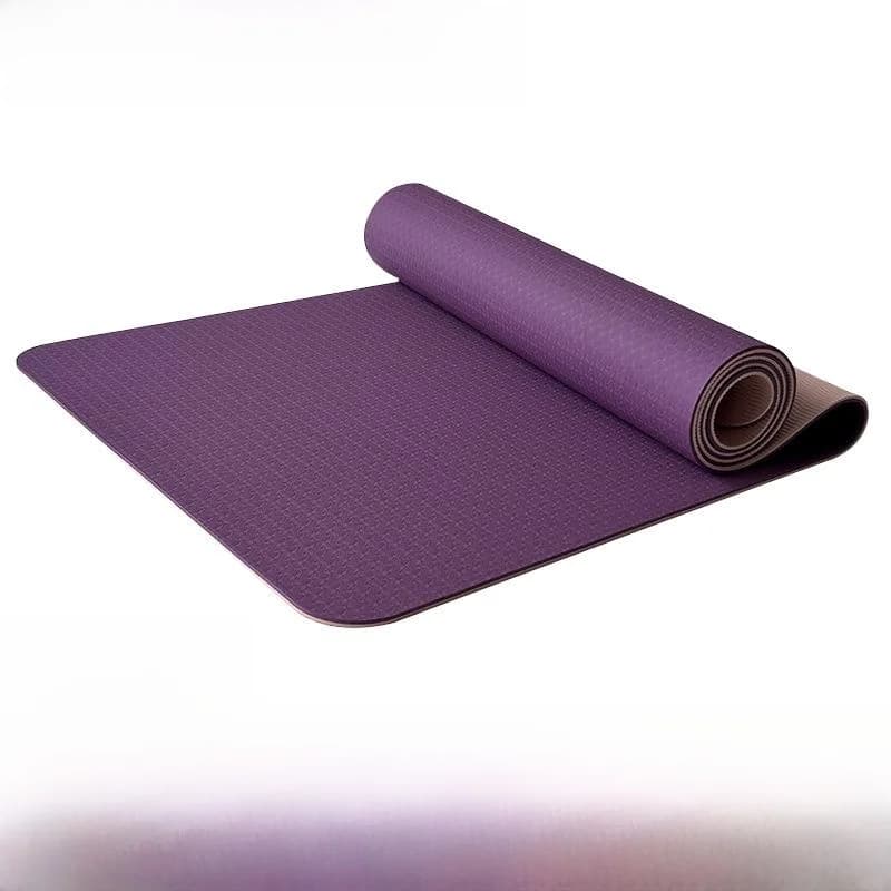 TPE Yoga Mat Thickness, Anti-slip and Soundproof for Fitness, Dance, Gym, Home, Jumping with Corda, Yoga Studio Equipment