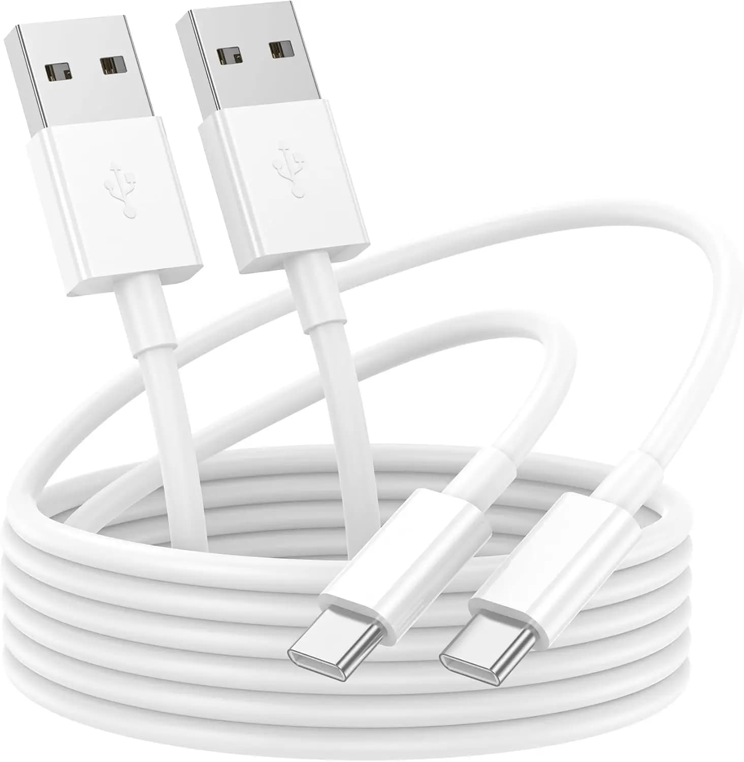 Cavo USB A a USB C 6ft (2 Pezzi) Ricarica Rapida per iPhone 16 17 iPad Pro Air Mini