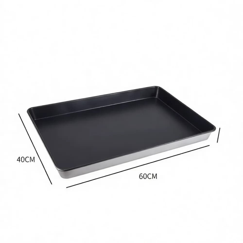 40x60cm Rectangular Baking Sheet Aluminum Pan Nonstick Pizza Bread Cake Mold Professional Kitchen Oven Bakeware Roasting Toolset