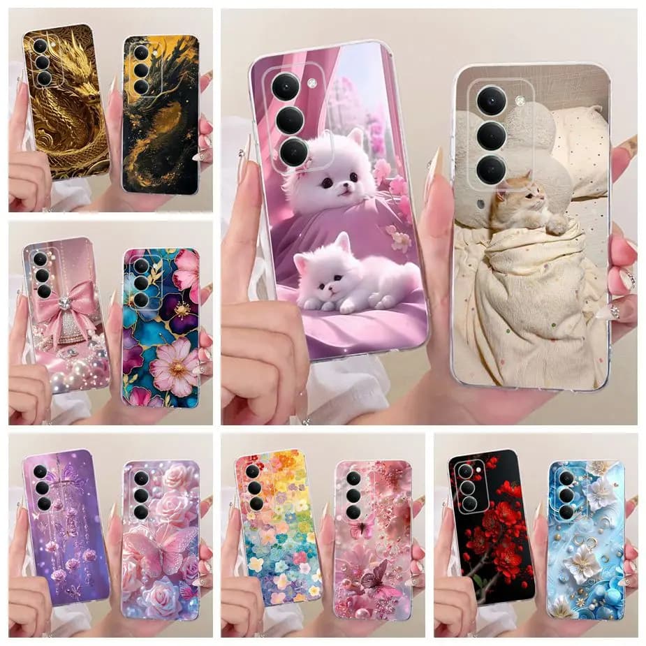 For Xiaomi Redmi 15 4G 5G Case Cute Fashion Painted Cover 6.9'' Soft Silicone Phone Case For Xiaomi Redmi 15 5G Redmi15 4G Shell