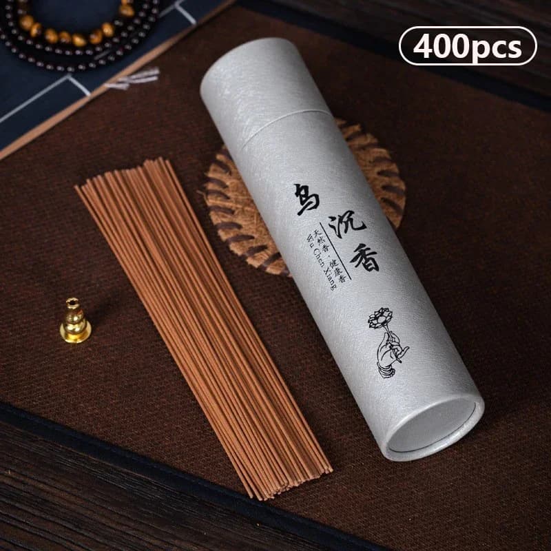 400Pcs Natural Sandalwood Sticks Home Incense Sticks Blessing Ceremony Prayer Buddha Incense Wormwood Sandalwood Agarwood