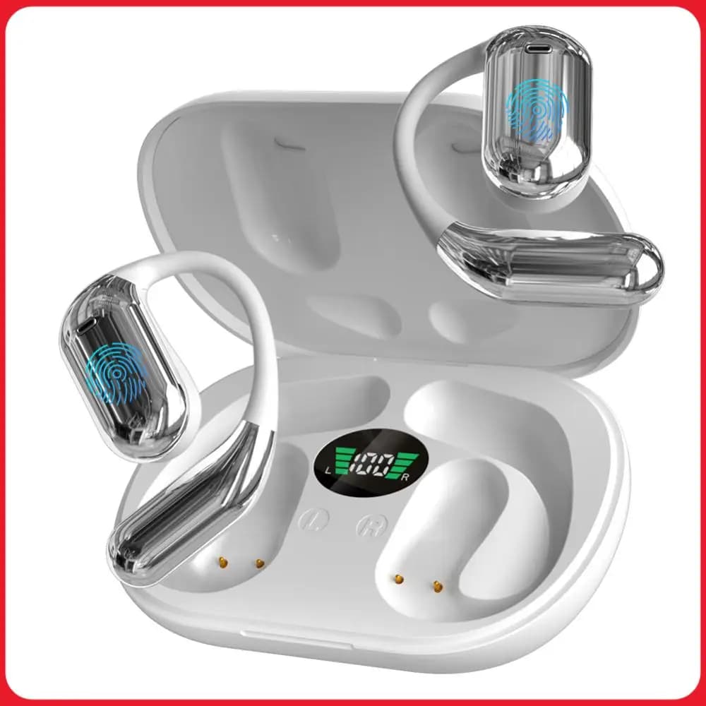 Auricolari Traduttori Wireless BT in Tempo Reale per 144 Lingue, 3-in-1 per Viaggi, Affari e Apprendimento