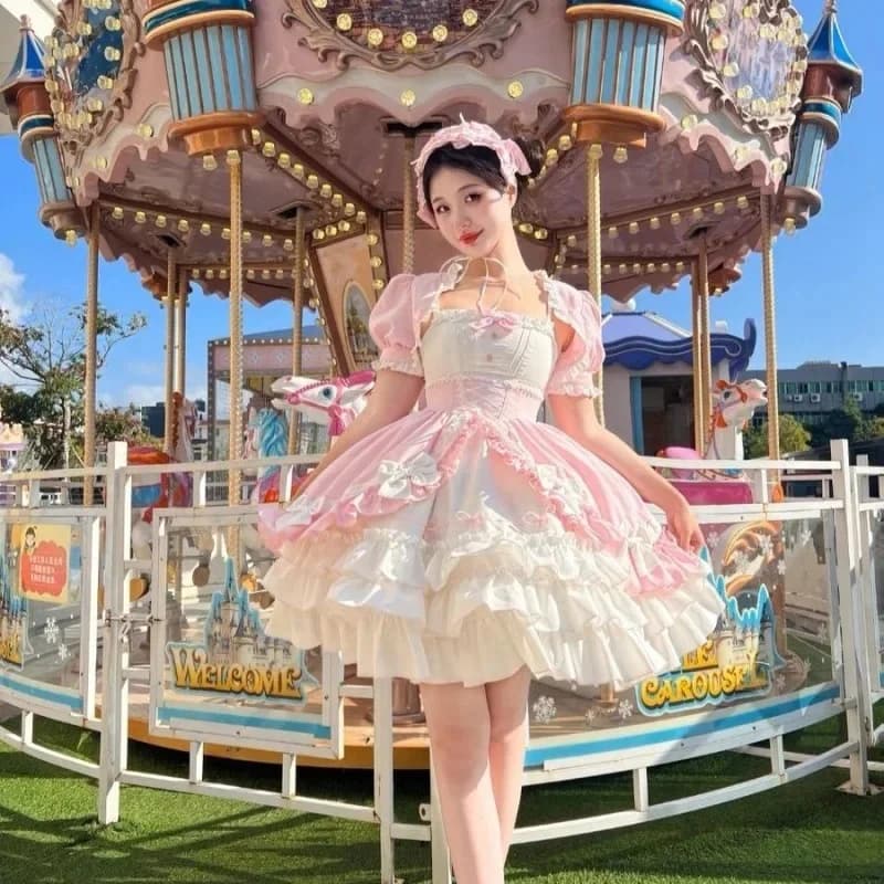 c;4,h'6\e/7; Princess Dress Mini muffin Lolita Spice jsk dressb;6,k'8\s.9/