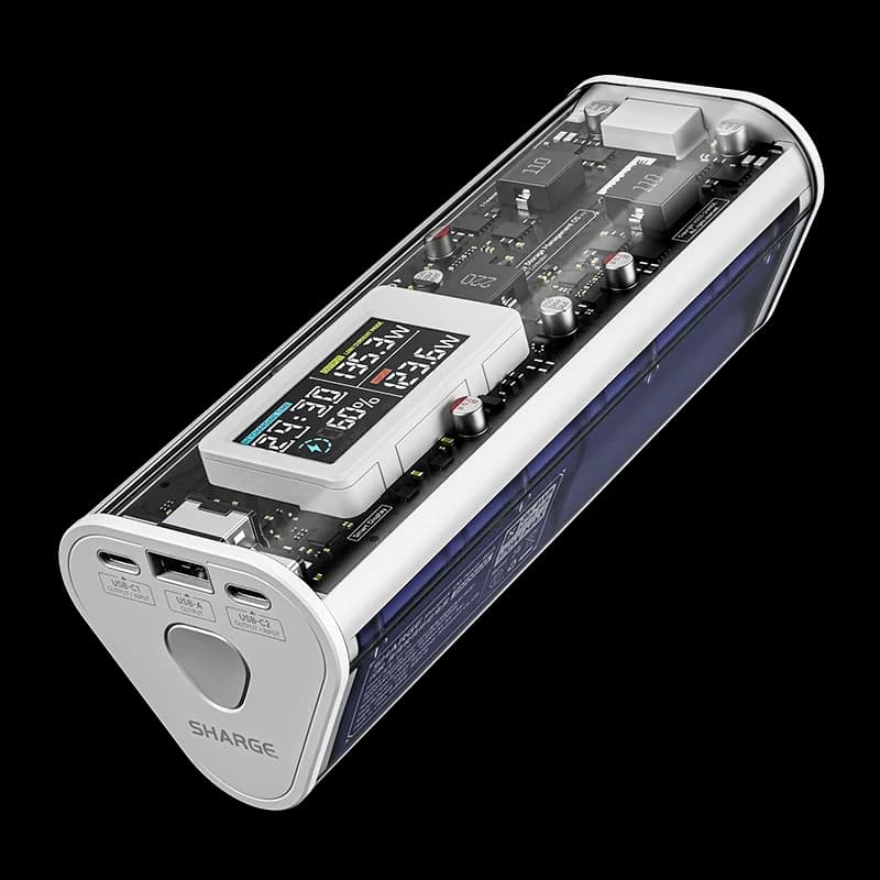 The new model can be used on the plane, and the flash electrode 170W prism 24000mAh power bank can be used.