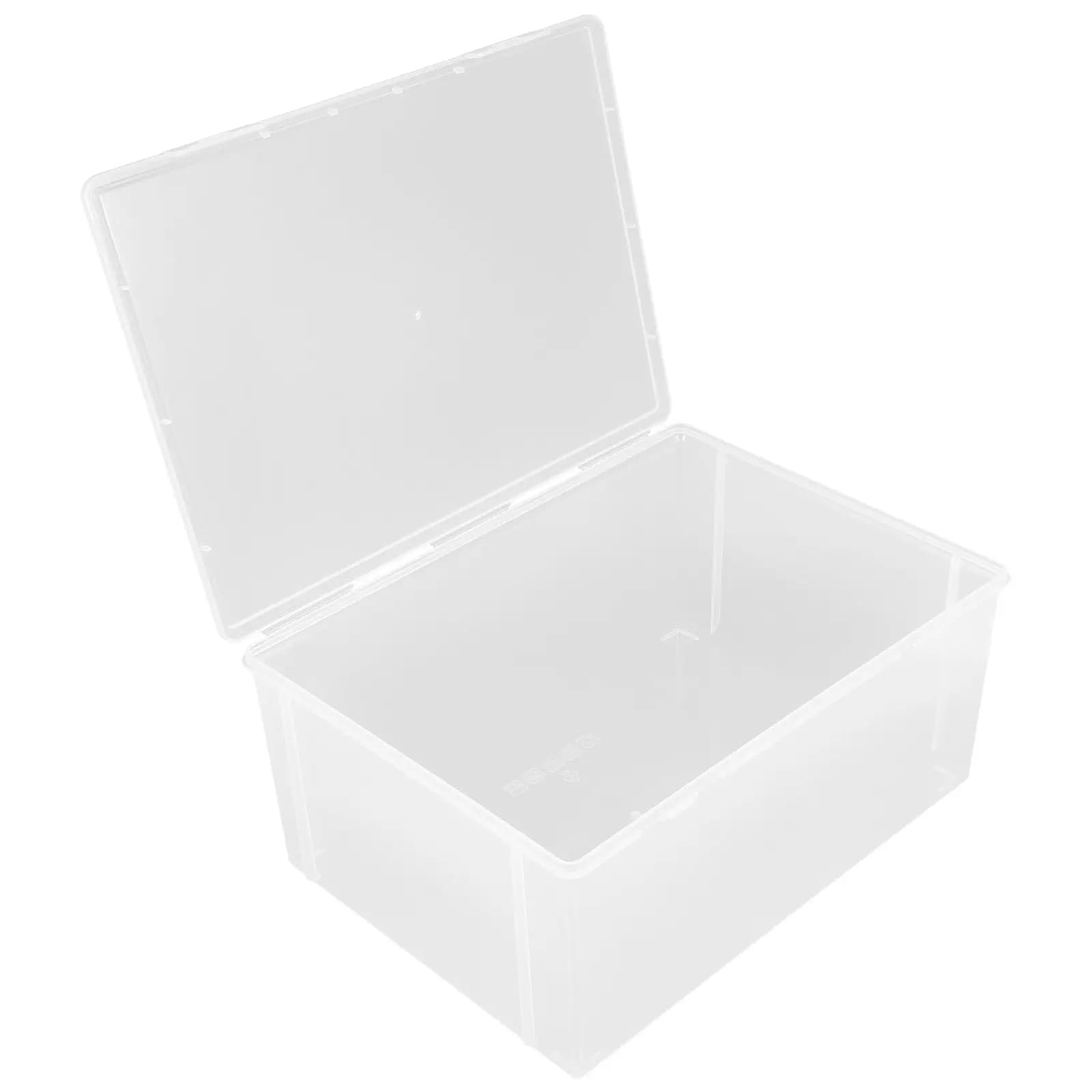 Contenitore per Pane e Toast, Organizzatore per Cucina, Scatola Trasparente per Conservazione Alimenti, Contenitore per Frigorifero