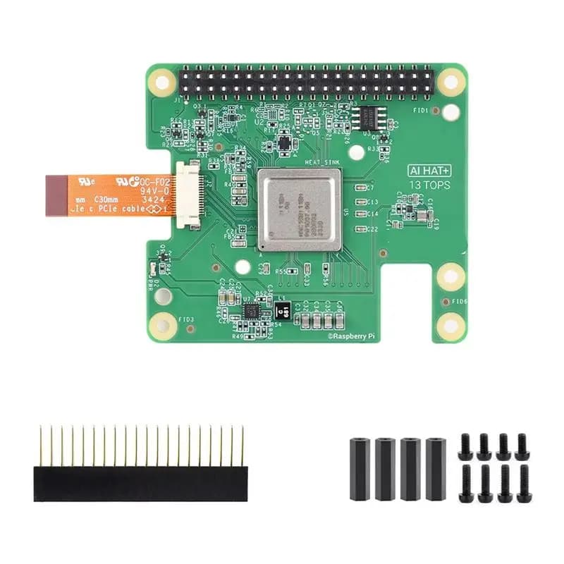 ~【On Sale】For Raspberry Pi AI HAT Forraspberry Pi 5 AI HAT 13Tops Model Optional Quickly Build A Wide Range Ofai-Powered Applica