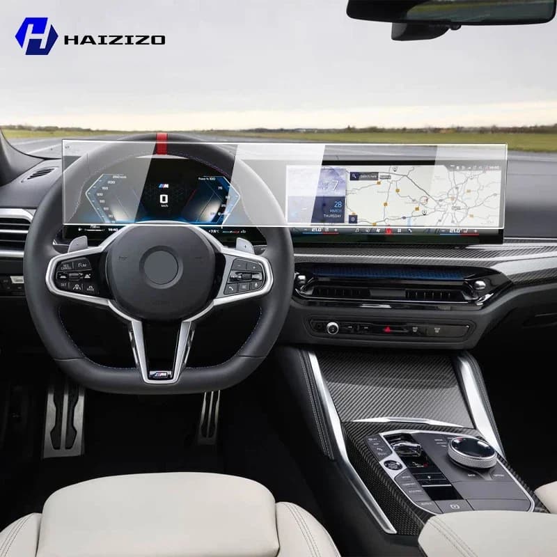 Per BMW Serie 4 G22 G23 G26 2023-2025 GPS per auto schermo LCD navigazione pellicola TPU opaca antiriflesso pellicola proteggi schermo antigraffio
