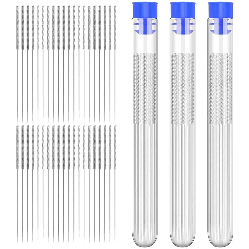 10 pz Kit di Pulizia Ugello Stampante 3D 0.2mm-1mm Aghi per Pulizia Ugello In Acciaio Inox Pulitore Ugello Stampante 3D per stampante 3D