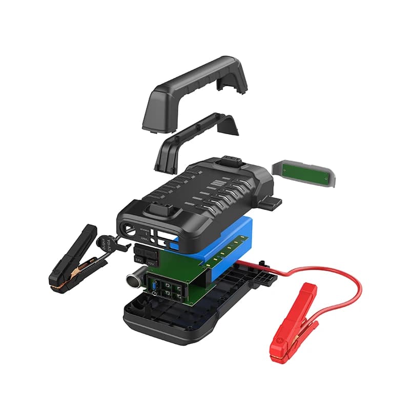 Avviatore di Emergenza Portatile per Auto 2000A 56000mAh Multifunzione