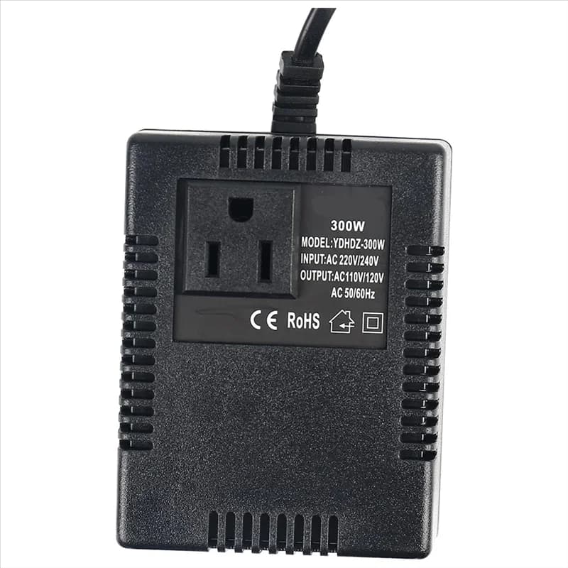 Convertitore di tensione A88E-300W da 220V a 110V, trasformatore, adattatore di alimentazione da viaggio con protezione termica, spina UK