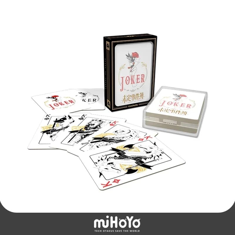 54 Pz/set Gioco Anime Ufficiale Tears of Themis Cosplay Poker Desk Carte Da Gioco Anime Carte Da Gioco Da Tavolo Puntelli Creativi Regalo Del Partito