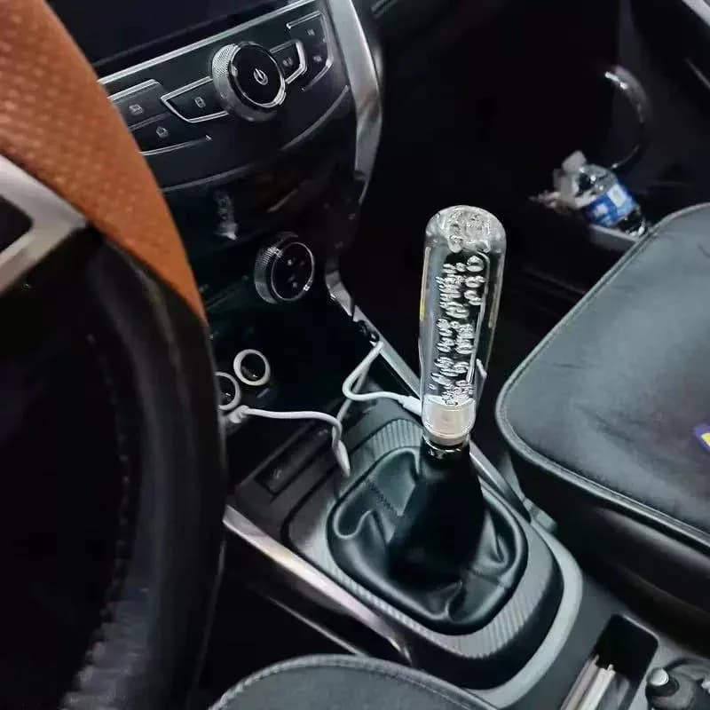 12/24V LED pomello del cambio per auto maniglia estensore luce RGB leva del cambio manuale con caricatore USB