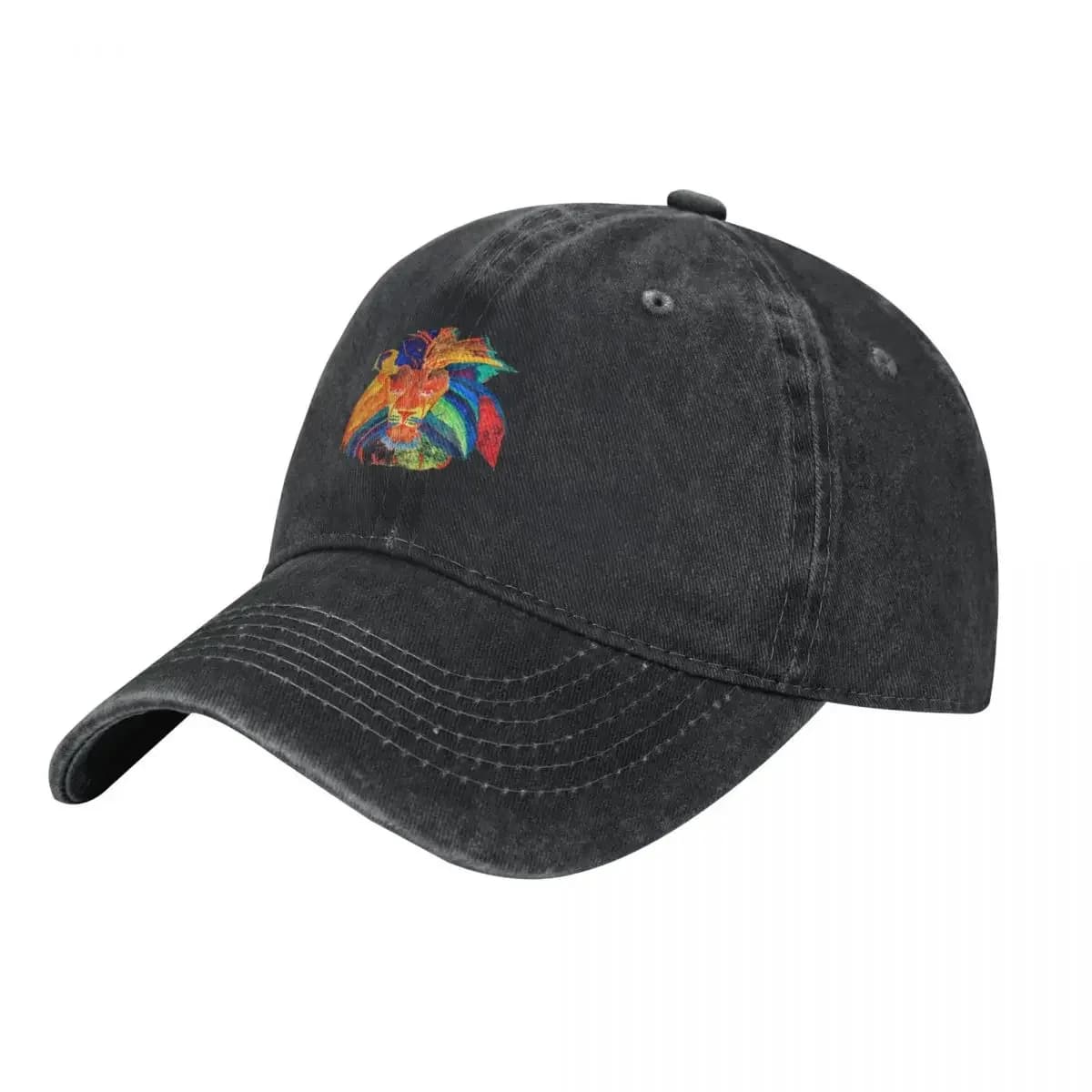 Lion. Baseball Cap Hood western Hat fashionable |-F-| Men Golf Wear Women's