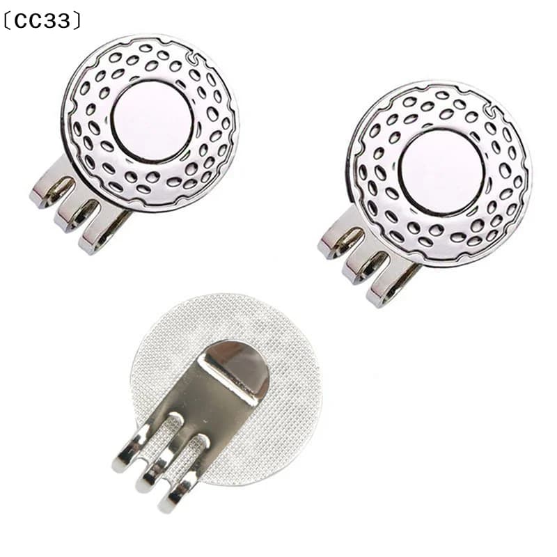 Clip per cappello da golf, segnapalline magnetico per golf, accessori per allenamento di golf〔CC33〕