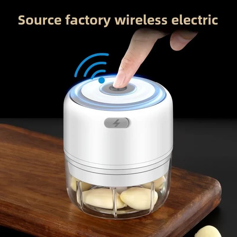 Mini tritatutto elettrico per aglio 100/250ML USB tritatutto per cipolla per verdure robot da cucina per bambini piccolo robot da cucina portatile