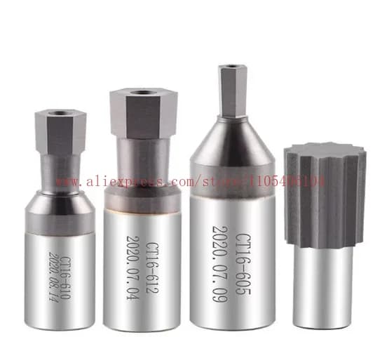 Allen punch steel parts stainless steel spline custom inch hex coating rotary punching tool CT16 punching needle