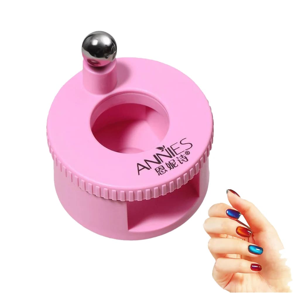 Magnet for Nails Effect Cat Eye, Strong Rotating Magnet for Glass Beads, for Gel Nails Effect Cat Eye and Nail Art