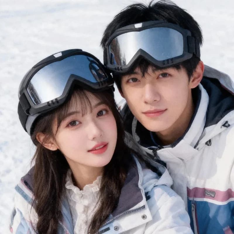 Occhiali da Sci Invernali Antivento, Occhiali da Ciclismo e Moto, Occhiali da Snowboard Antinebbia, Maschera da Sci, Occhiali da Sole per Ciclismo Fuoristrada