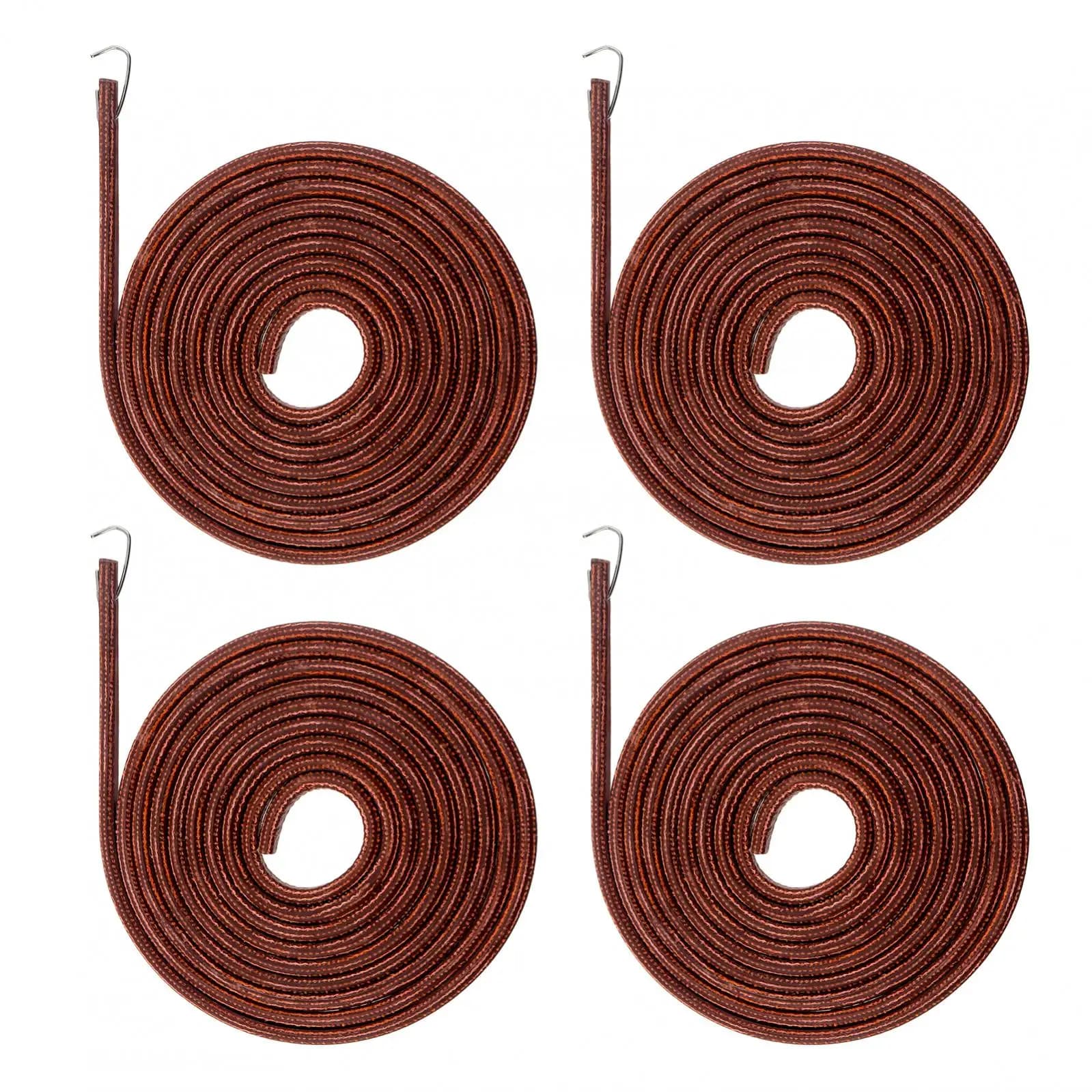 Cintura in pelle per macchina da cucire in pelle da 1/4 pezzi per accessori per macchine da cucire parti con gancio, cintura universale per macchine da cucire a pedale